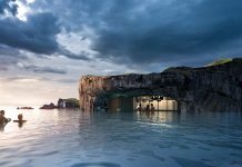 A Stunning Geothermal Lagoon with a Swim-Up Bar and Sweeping Ocean Views is Set to Open in Iceland Next Year