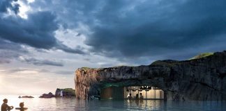 A Stunning Geothermal Lagoon with a Swim-Up Bar and Sweeping Ocean Views is Set to Open in Iceland Next Year